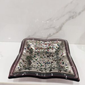 il_fullxfull.3332345787_l40z.jpg Art Glass home decor fused table top small vase Recollection about Venice