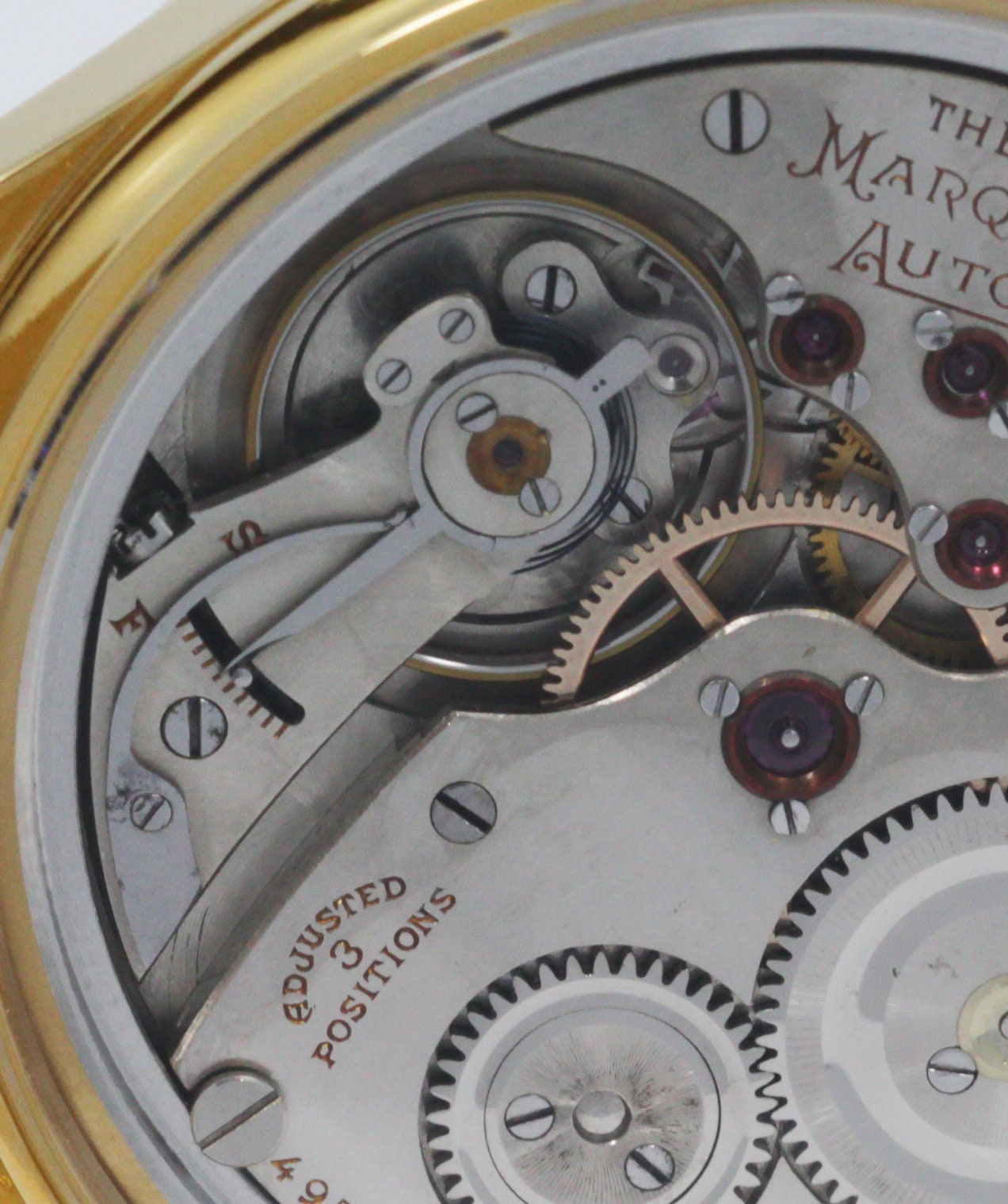 Illinois Watch USA early 1900s marriage men's watch Mechanical Movement, Metal Dial, Steel Case, Gift for Men's - Image 10