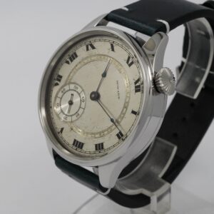il_fullxfull.5982836517_c1nz.jpg Howard Watch USA early 1900s marriage men's watch Mechanical Movement, Enamel Dial, Steel Case, Gift for Men's