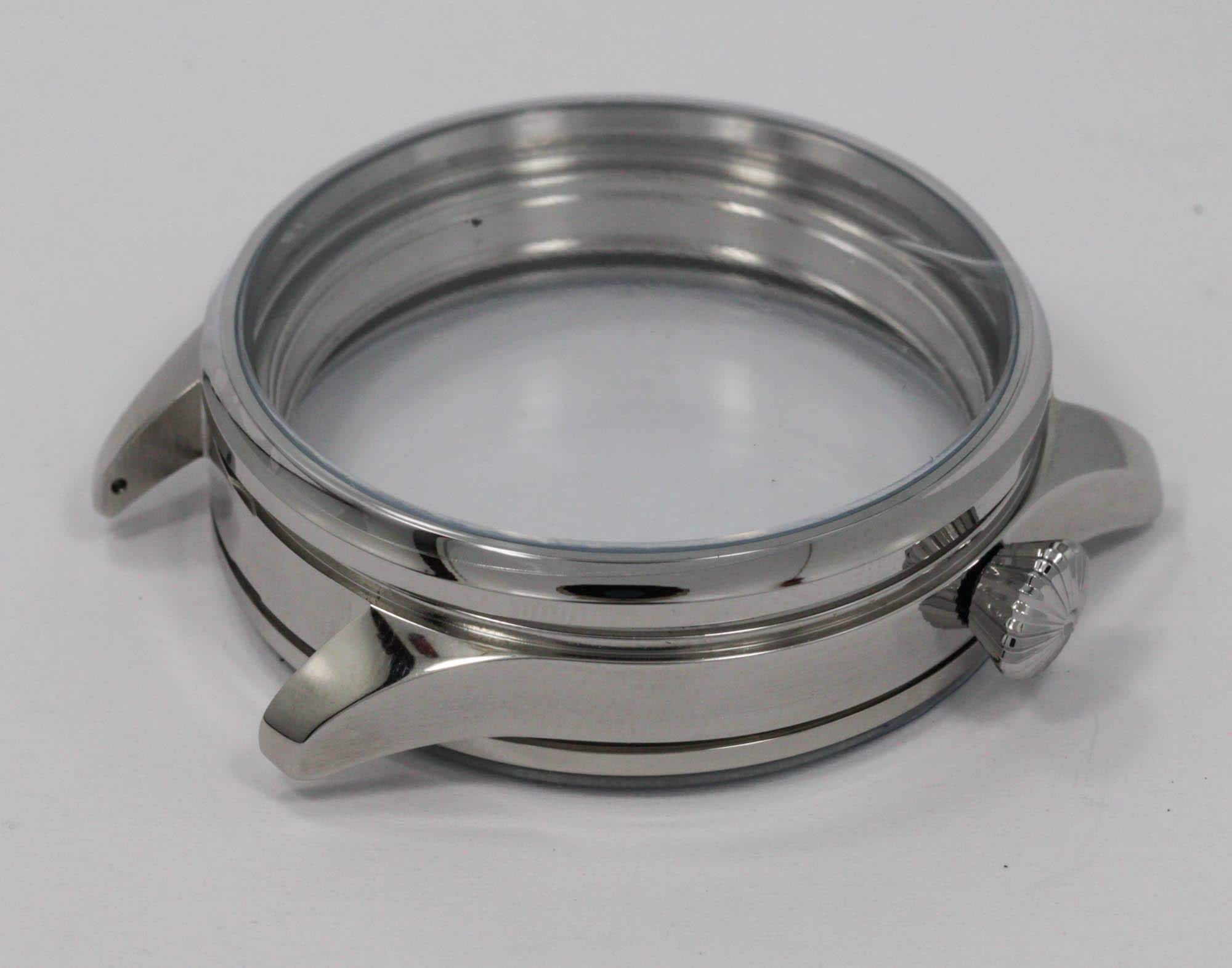 Stainless steel case for marriage watch will fit old E Howard L size movement