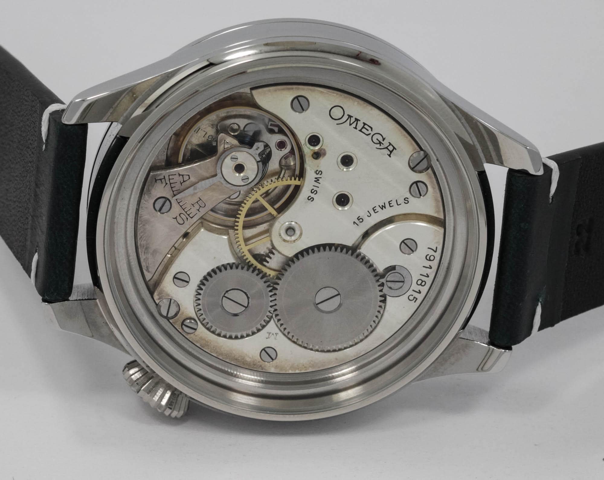 Stainless steel case for marriage watch will fit Omega Cal 40.6 movement - Image 4