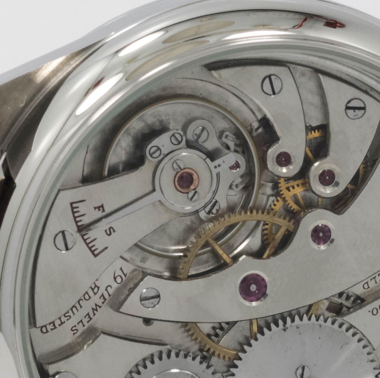Illinois Watch USA early 1900s marriage men's watch Mechanical Movement, Metal Dial, Steel Case, Gift for Men's - Image 9