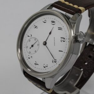 il_fullxfull.6518338716_q72z.jpg Howard Watch USA early 1900s marriage men's watch Mechanical Movement, Enamel Dial, Steel Case, Gift for Men's