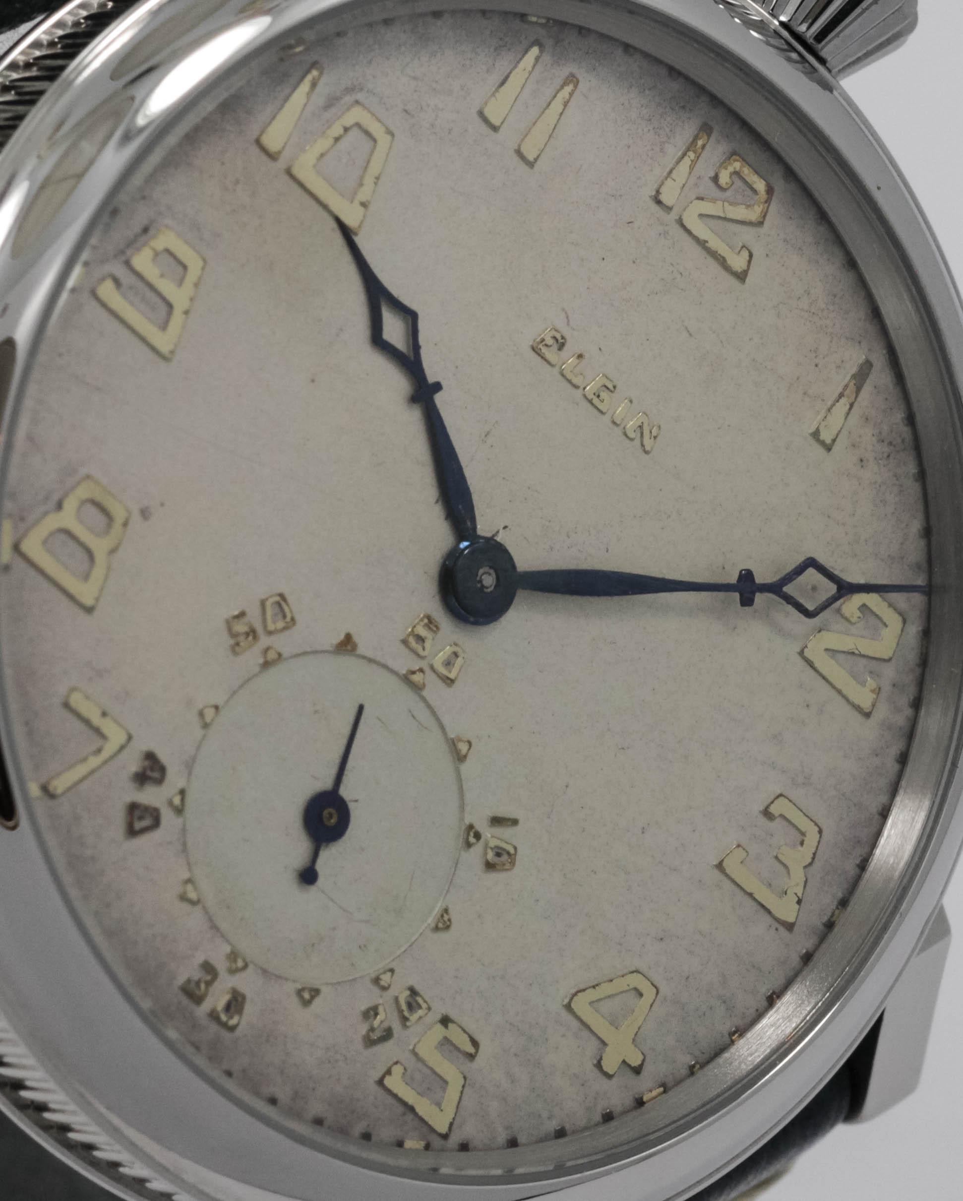 19 jewel Lord Elgin Watch USA early 1900s marriage men's watch Mechanical Movement, Metal Dial, Steel Case, Gift for Men's - Image 5