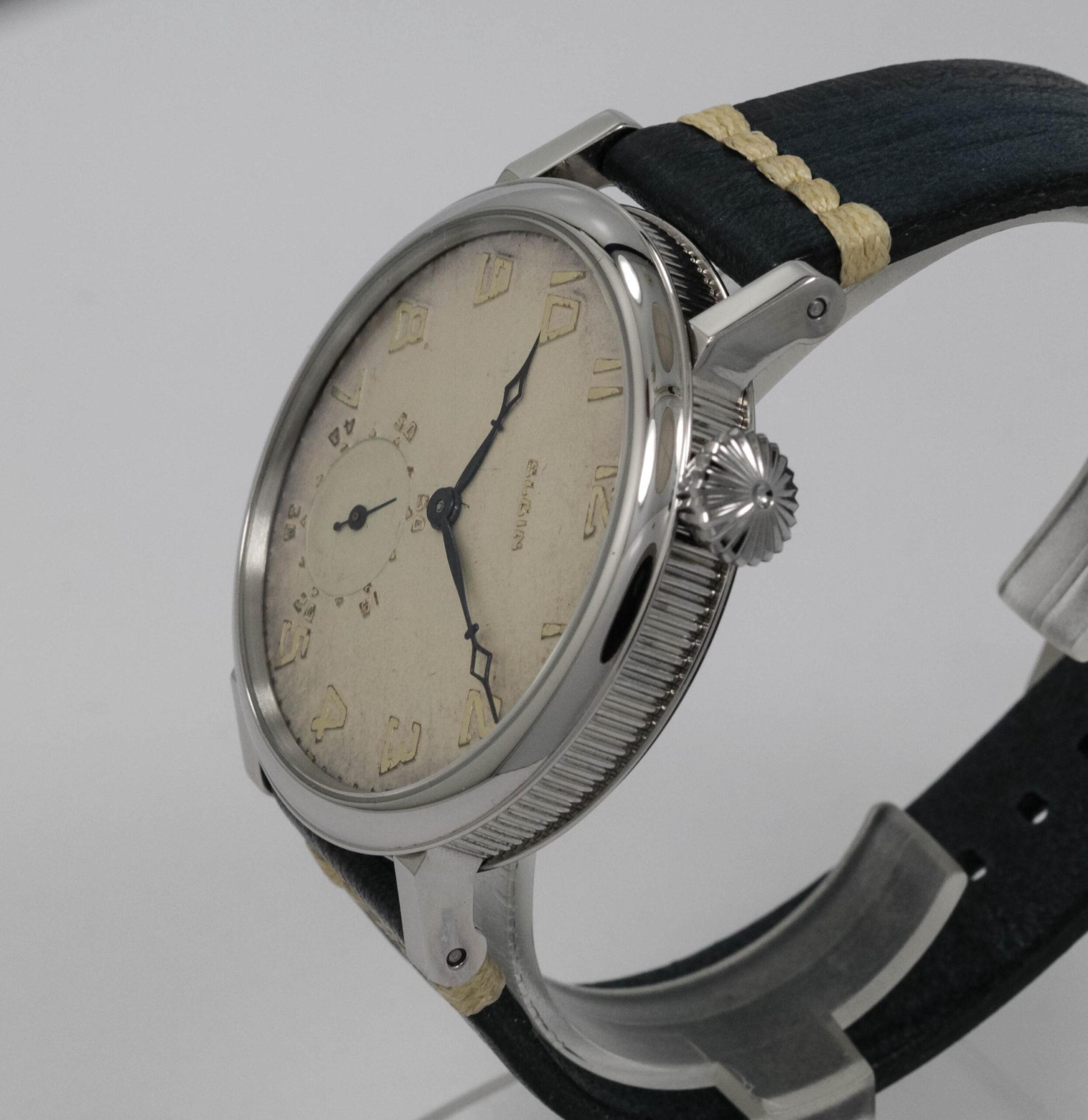 19 jewel Lord Elgin Watch USA early 1900s marriage men's watch Mechanical Movement, Metal Dial, Steel Case, Gift for Men's - Image 2