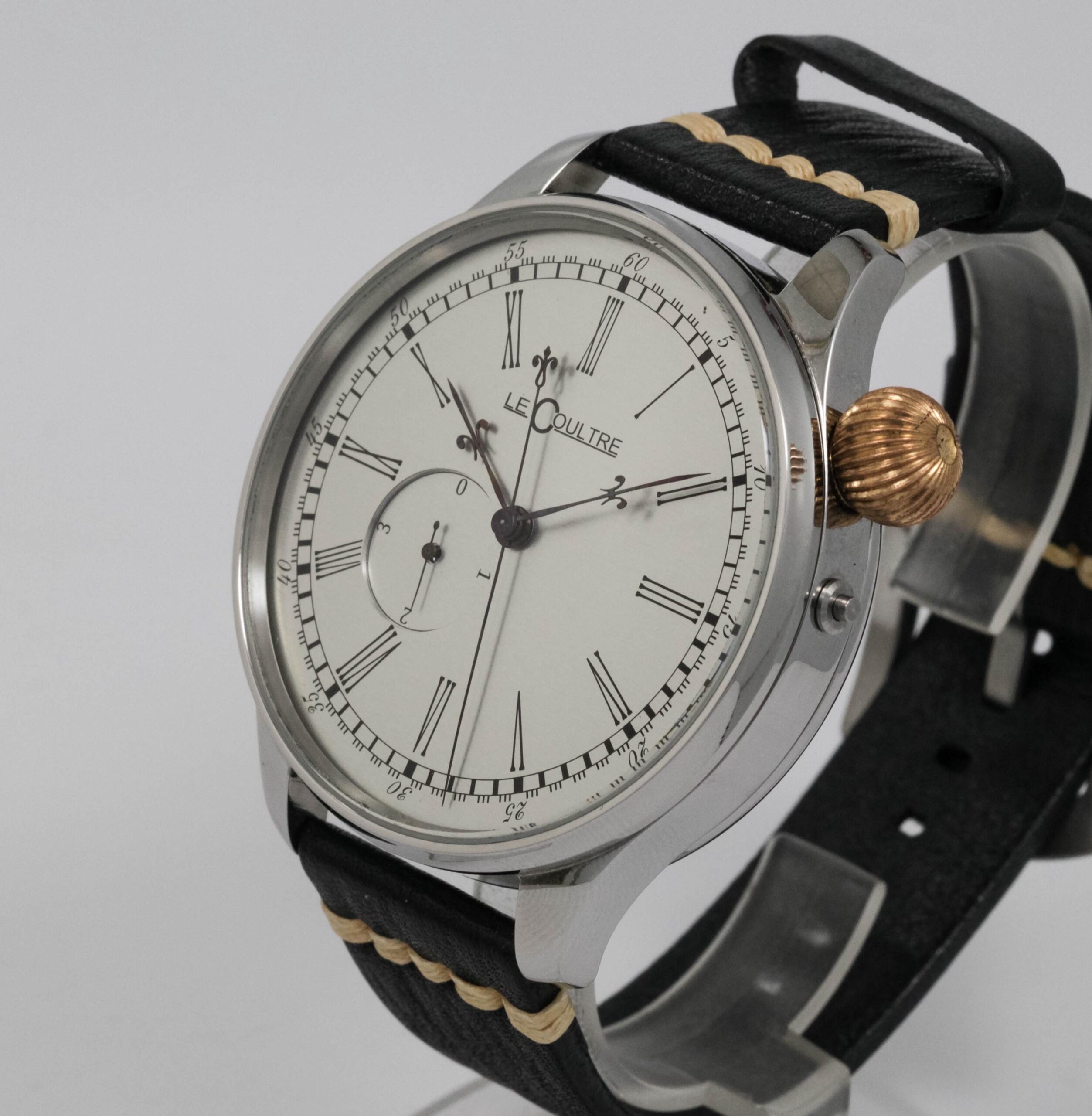 Two train independent jumping second 31 jewels LeCoultre watch movement