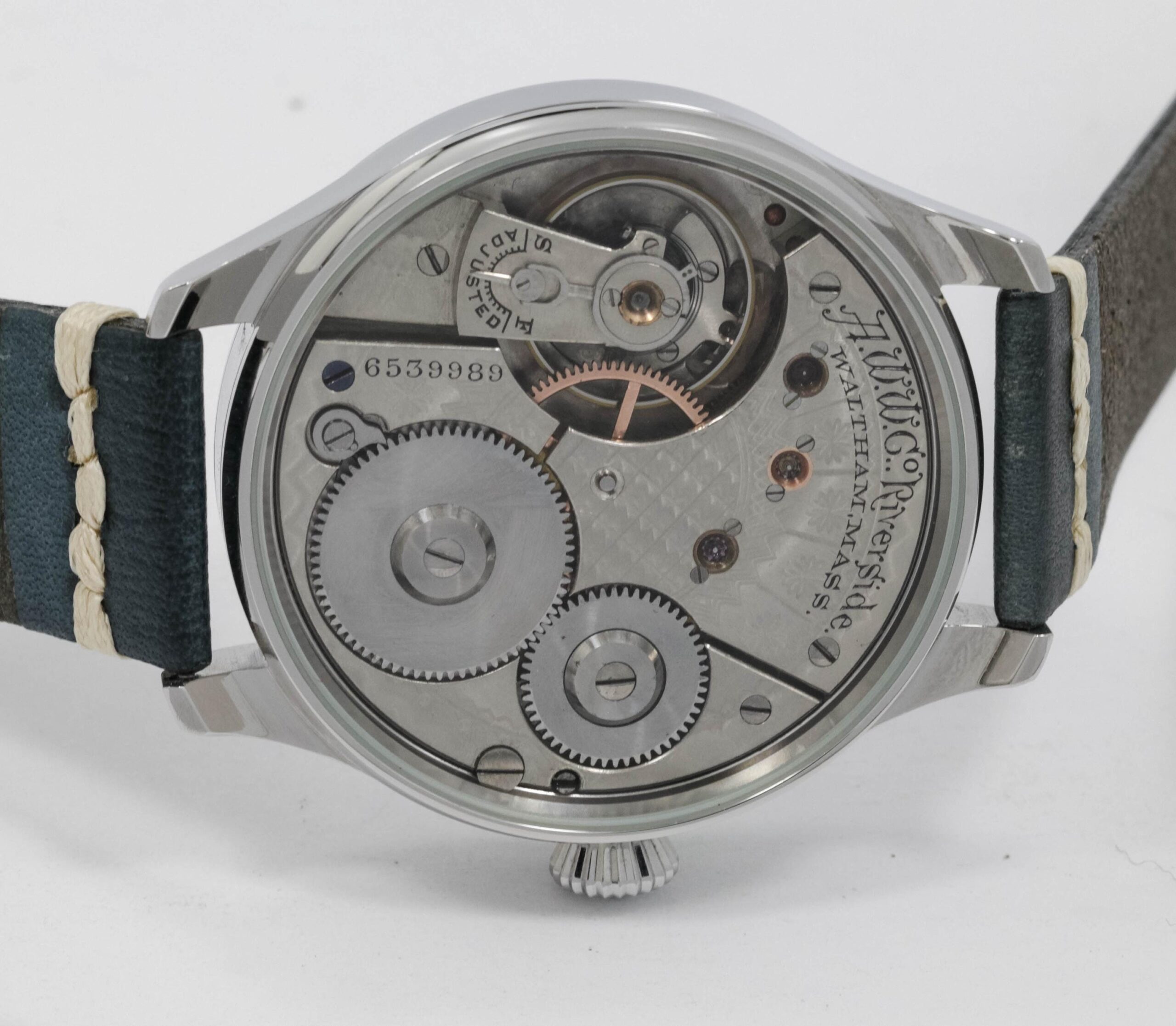 Stainless steel case for marriage watch will fit Waltham 16s movement - Image 4