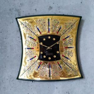 il_fullxfull.6929065158_3wym.jpg Wall home décor Handmade Art Glass wall clock Recollection about Venice