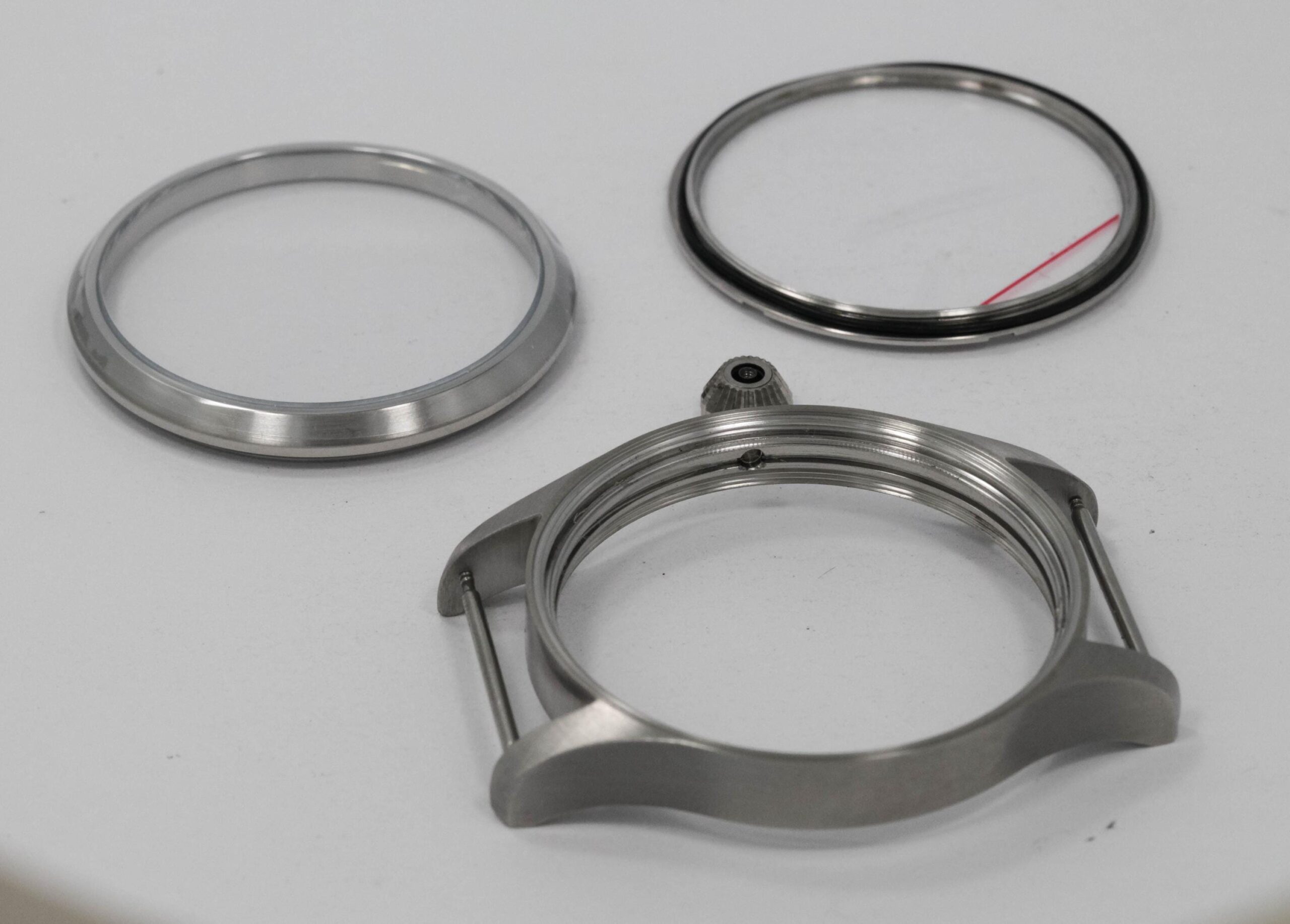 Stainless steel case for marriage watch will fit IWC Cal 77, 73,74 movement - Image 4
