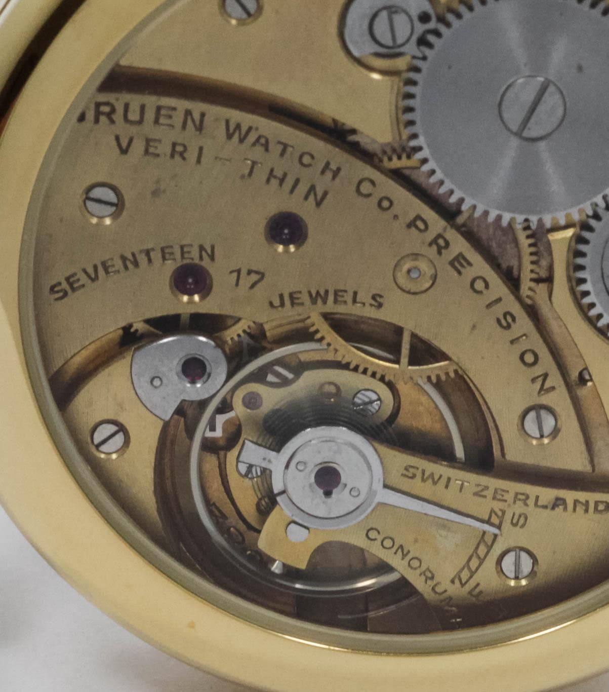 Marriage Watch based Gruen Precision Ultra Thin Swiss made high grade movement, Steel Case, Gift for Men's - Image 9
