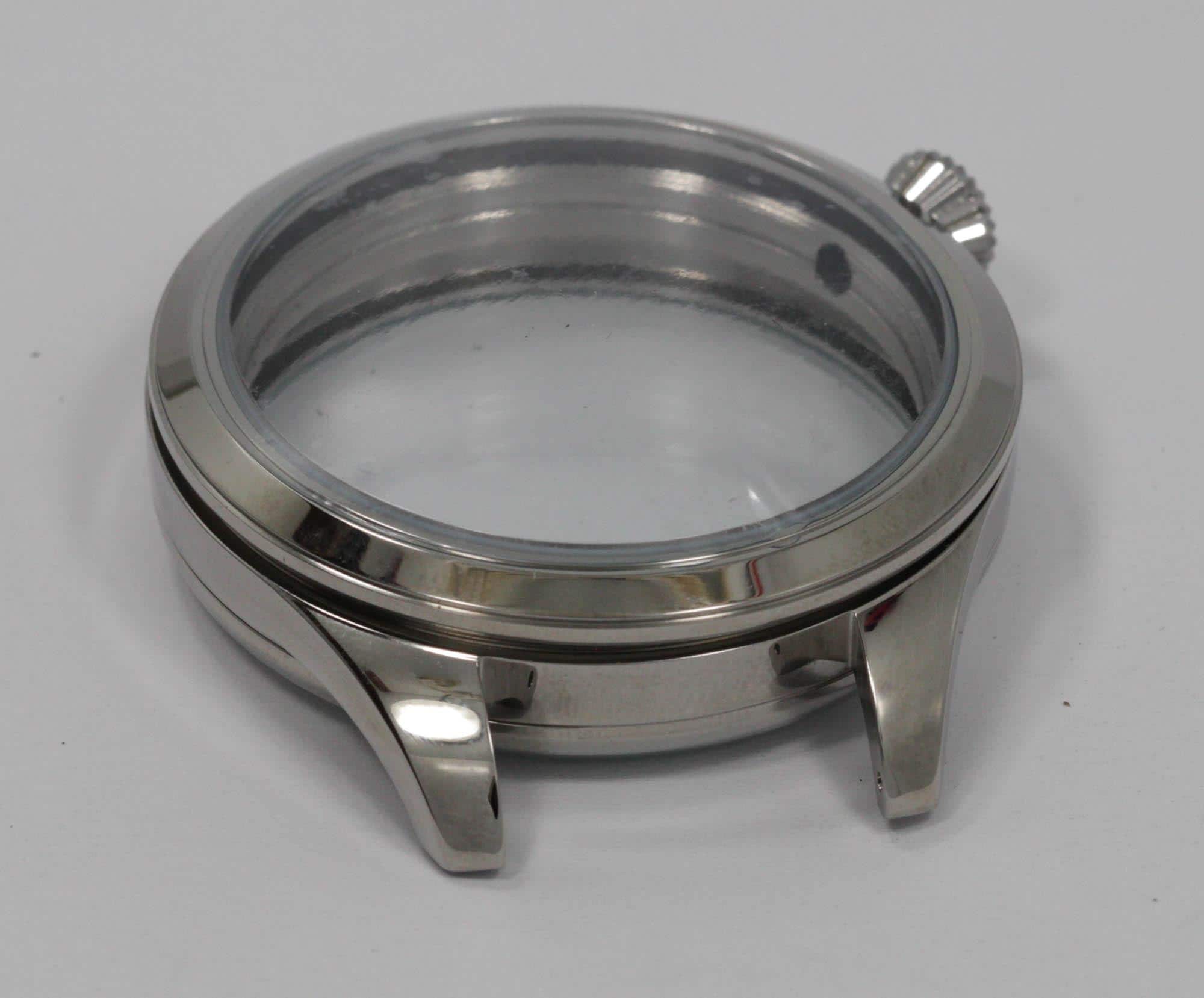 Stainless steel case for marriage watch will fit Omega Cal 18LB movement - Image 2