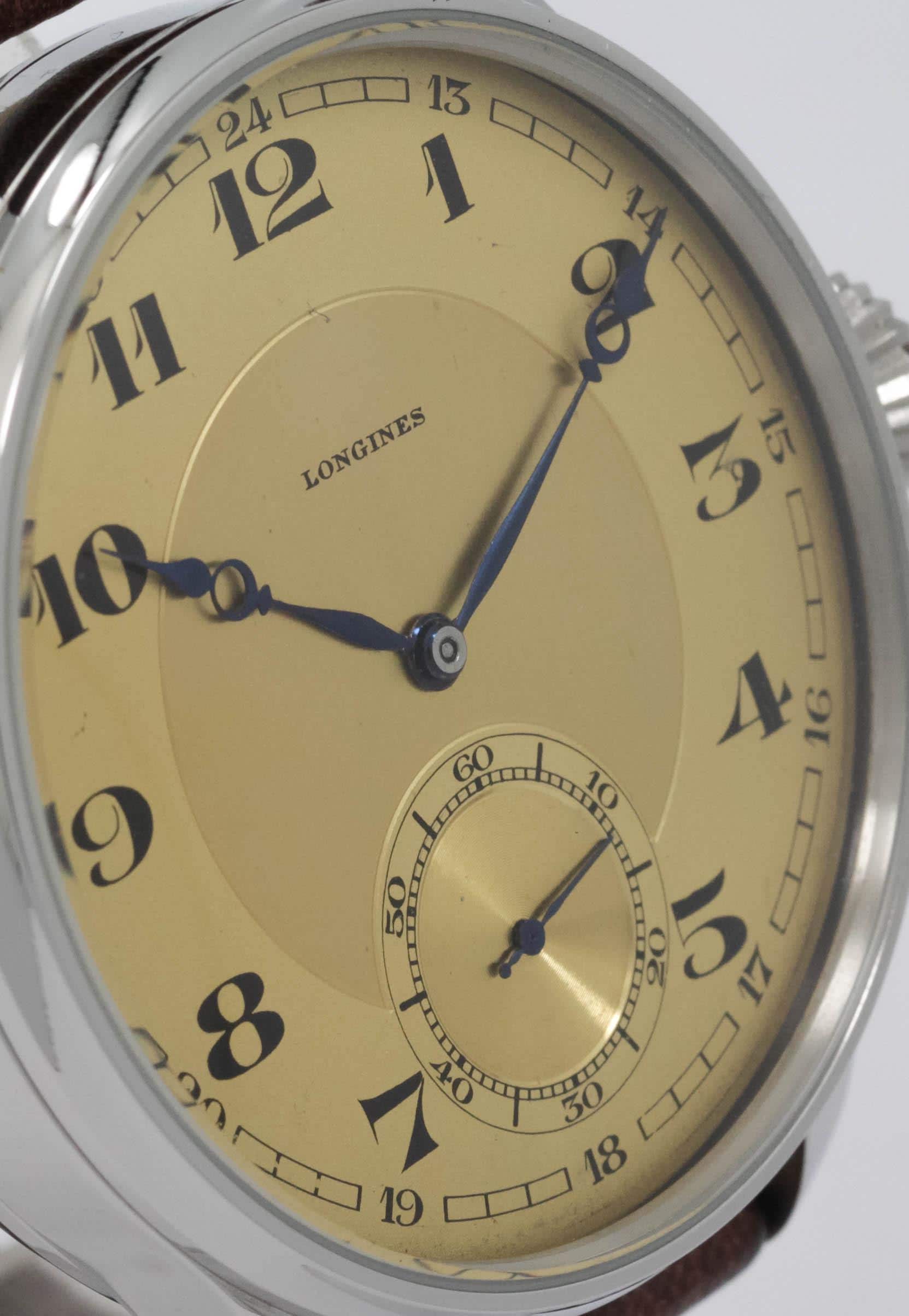 Longines marriage men's watch Mechanical Movement, Metal Dial, Steel Case, Gift for Men's - Image 5
