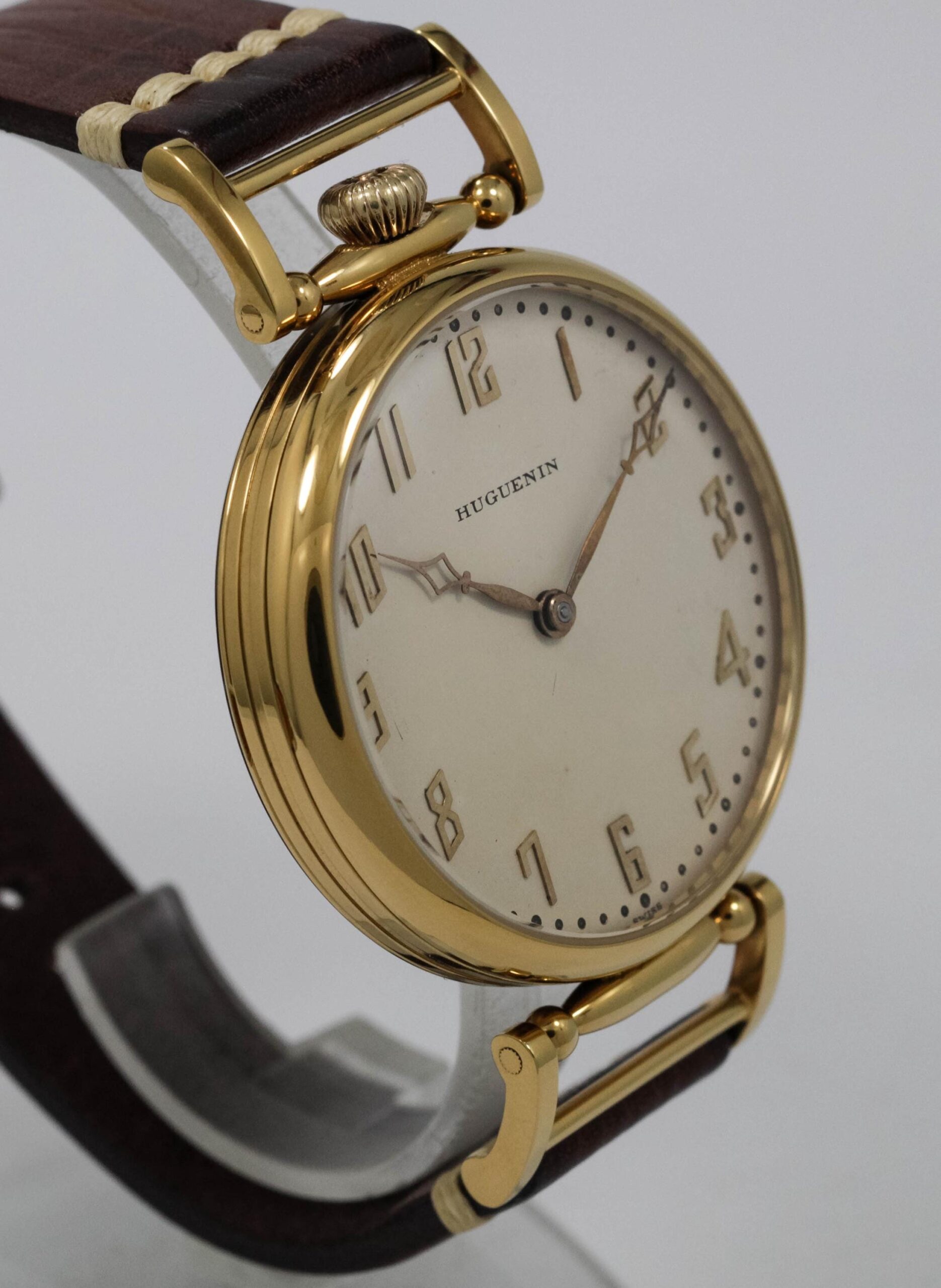 Marriage Watch based Huguenin Swiss made high grade movement, Steel Case, Gift for Men's - Image 3