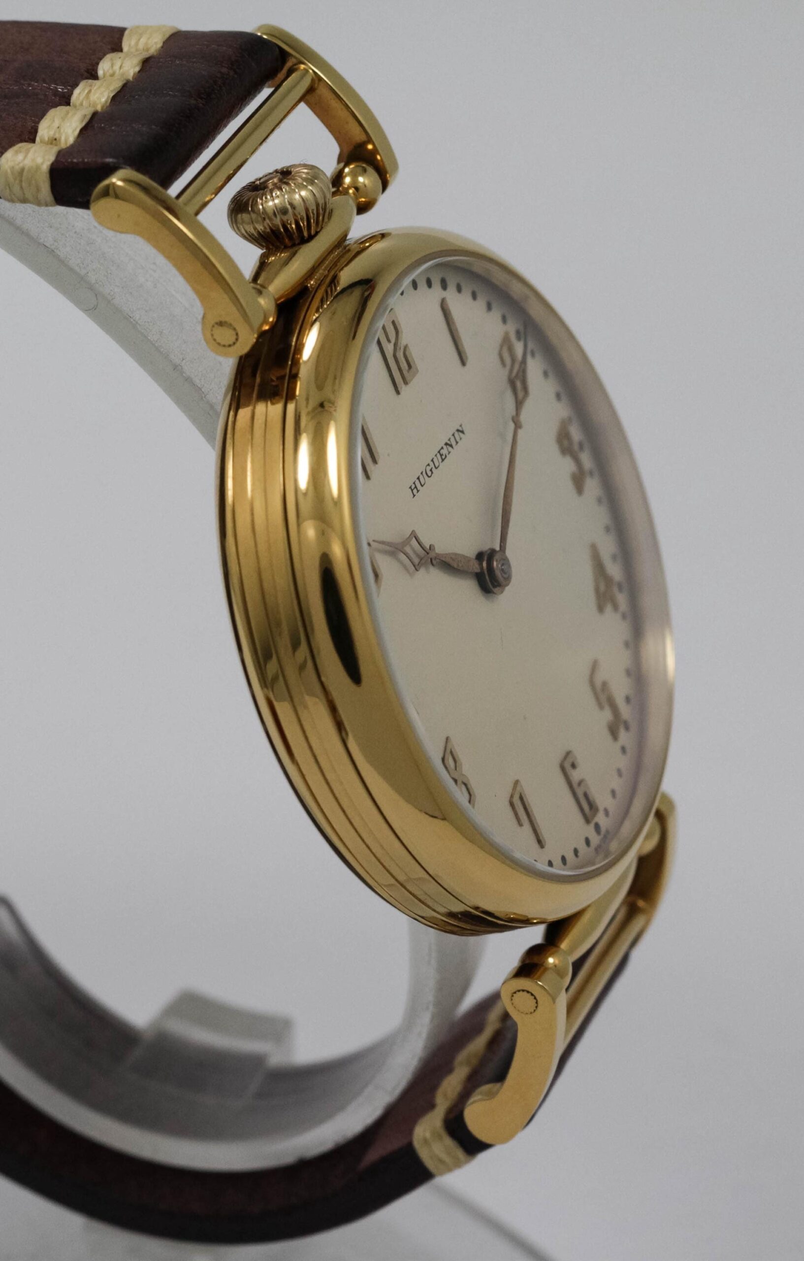 Marriage Watch based Huguenin Swiss made high grade movement, Steel Case, Gift for Men's - Image 4