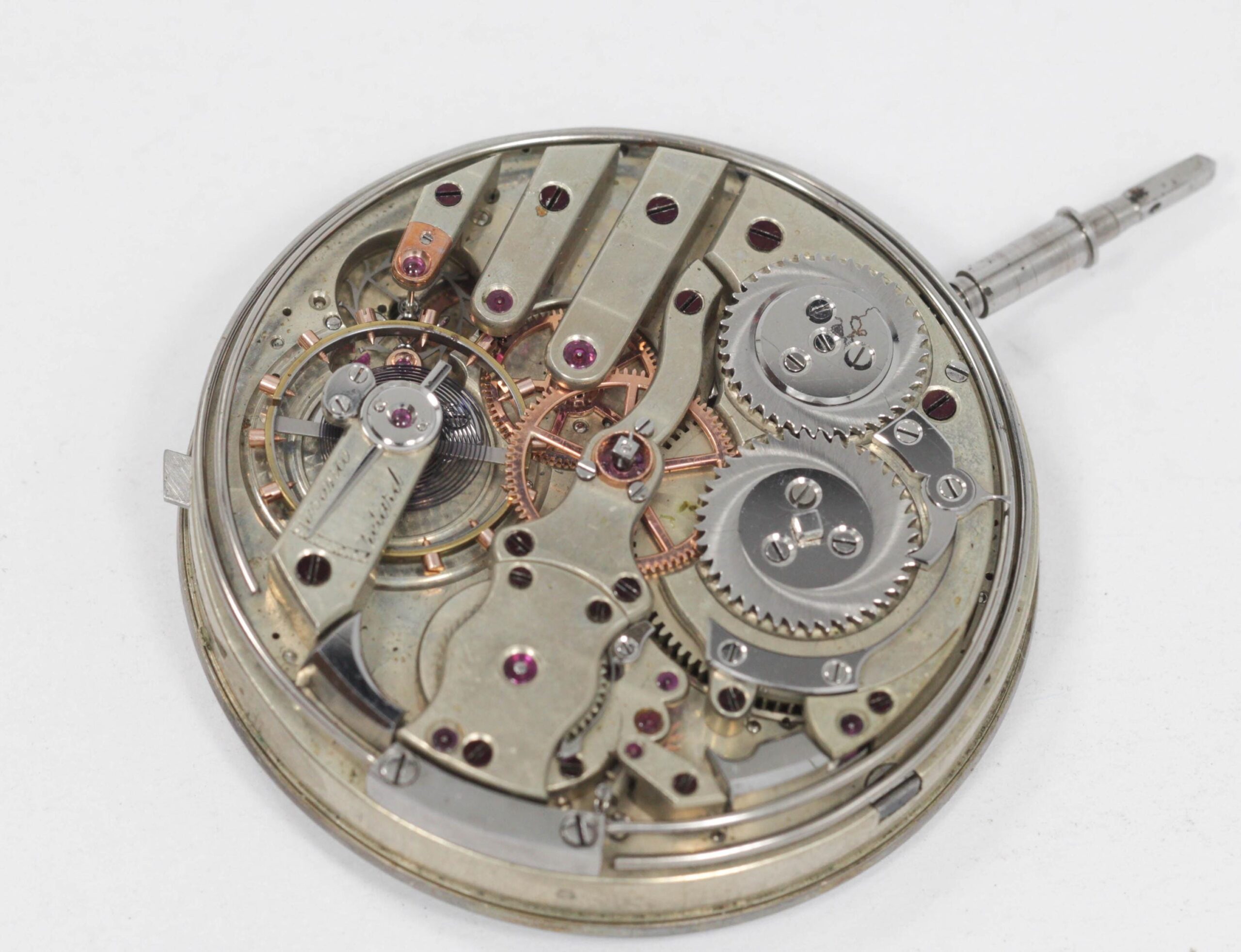 Minute repeater pocket watch movement LeCoultre ébauche - Image 4