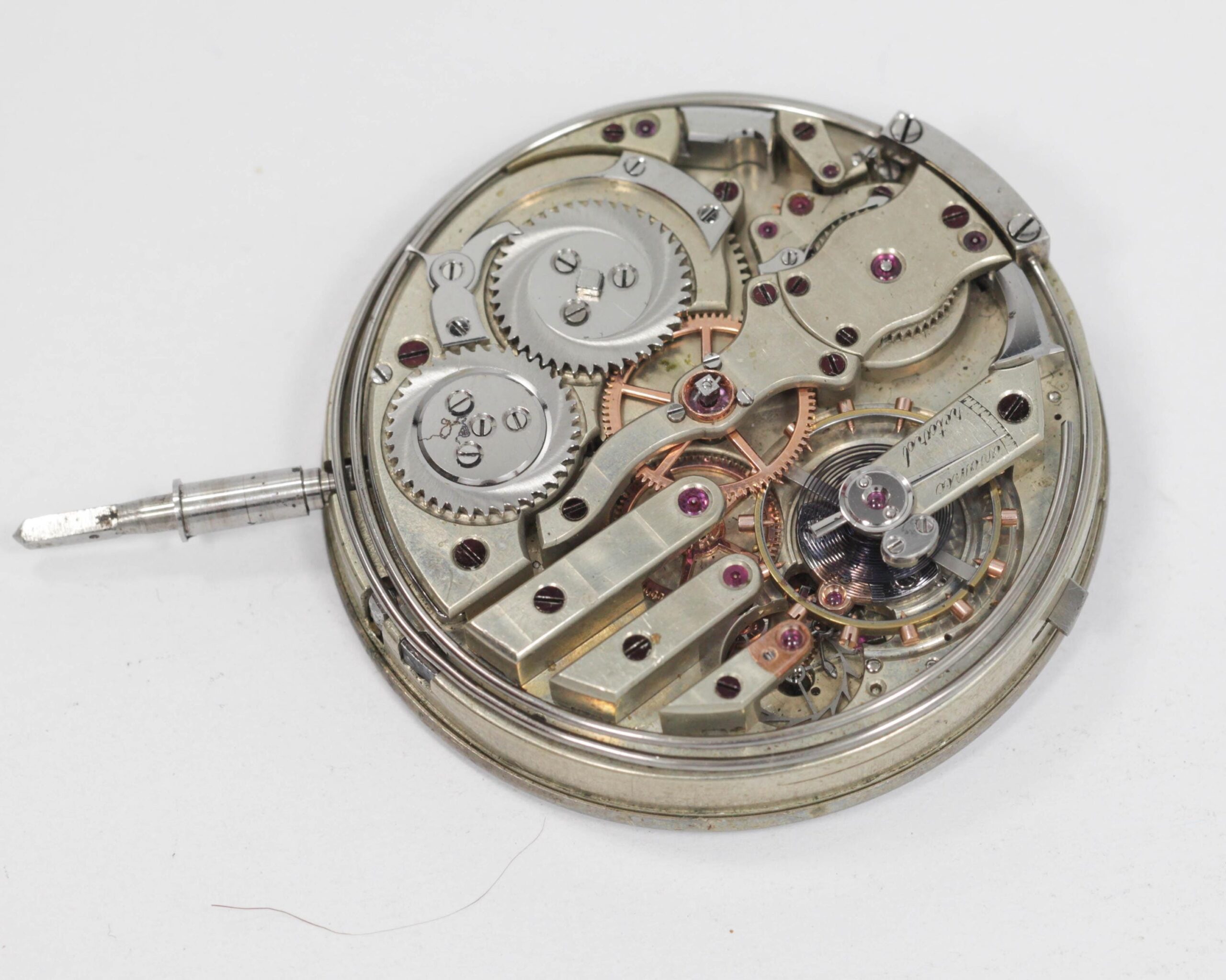 Minute repeater pocket watch movement LeCoultre ébauche