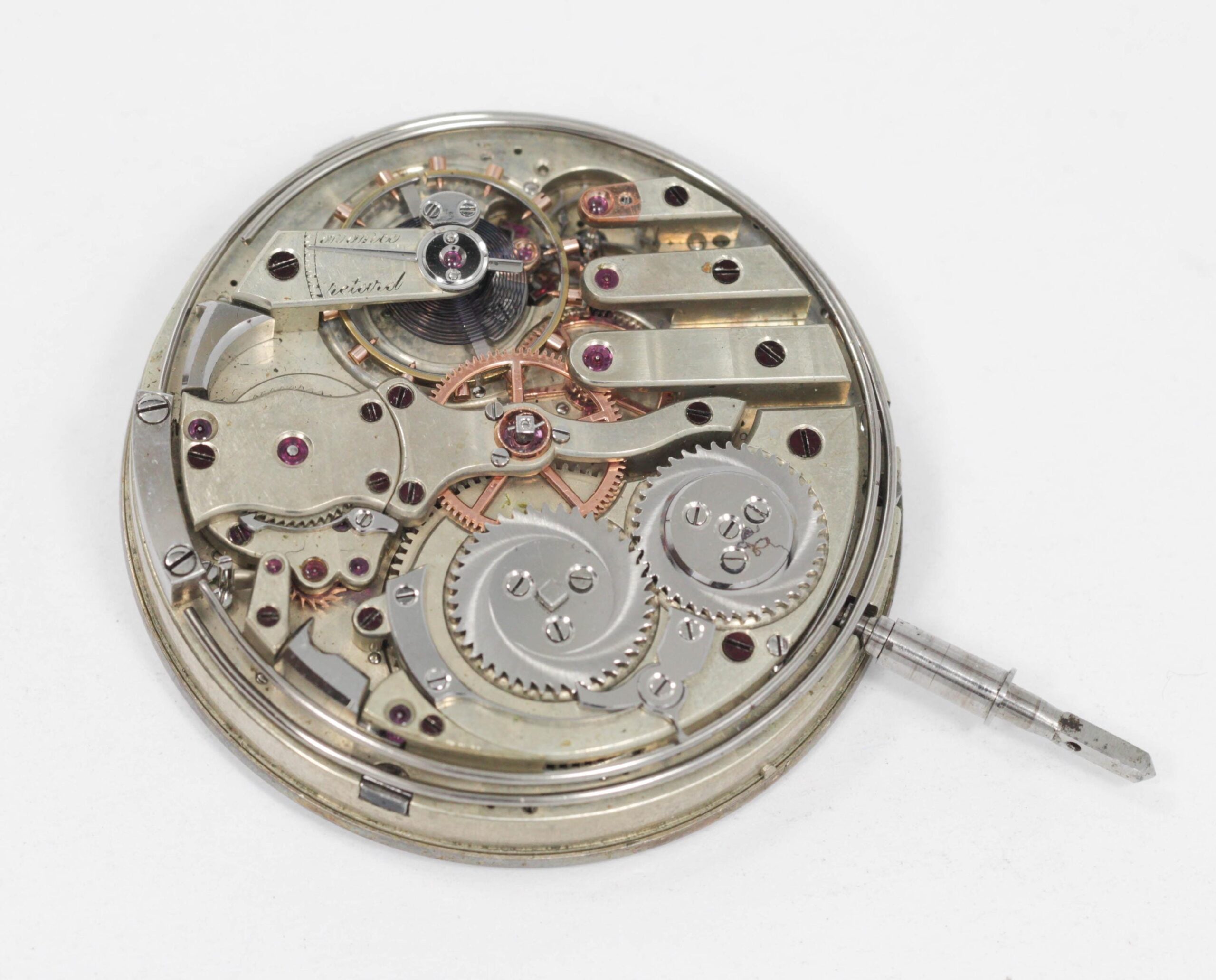 Minute repeater pocket watch movement LeCoultre ébauche - Image 5