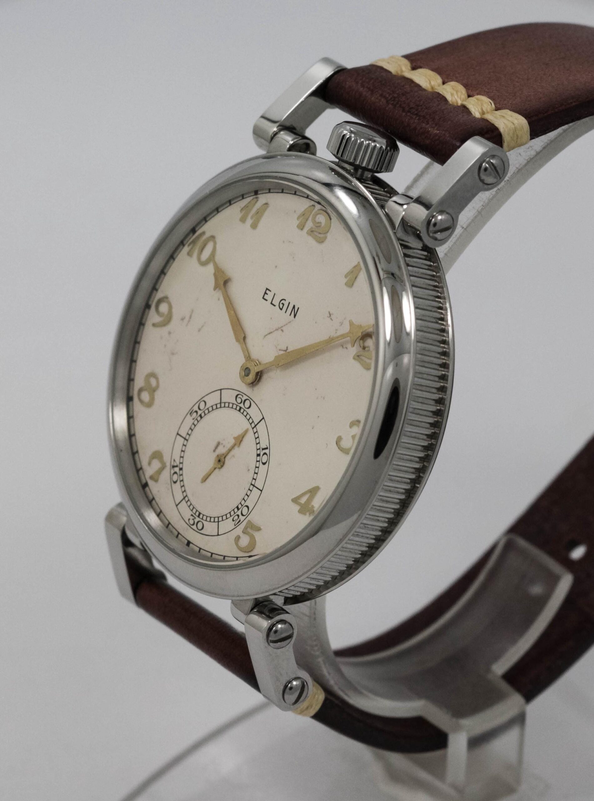 Lord Elgin 21 jewels Watch USA early 1900s marriage men's watch Mechanical Movement, Metal Dial, Steel Case, Gift for Men's - Image 2