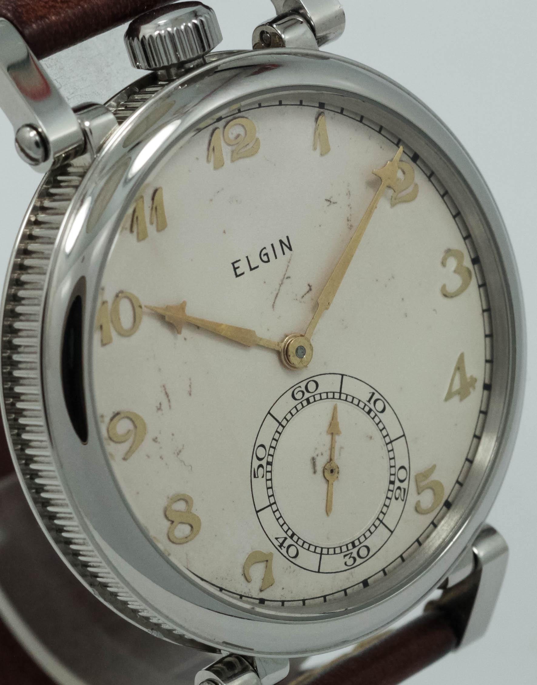 Lord Elgin 21 jewels Watch USA early 1900s marriage men's watch Mechanical Movement, Metal Dial, Steel Case, Gift for Men's - Image 5