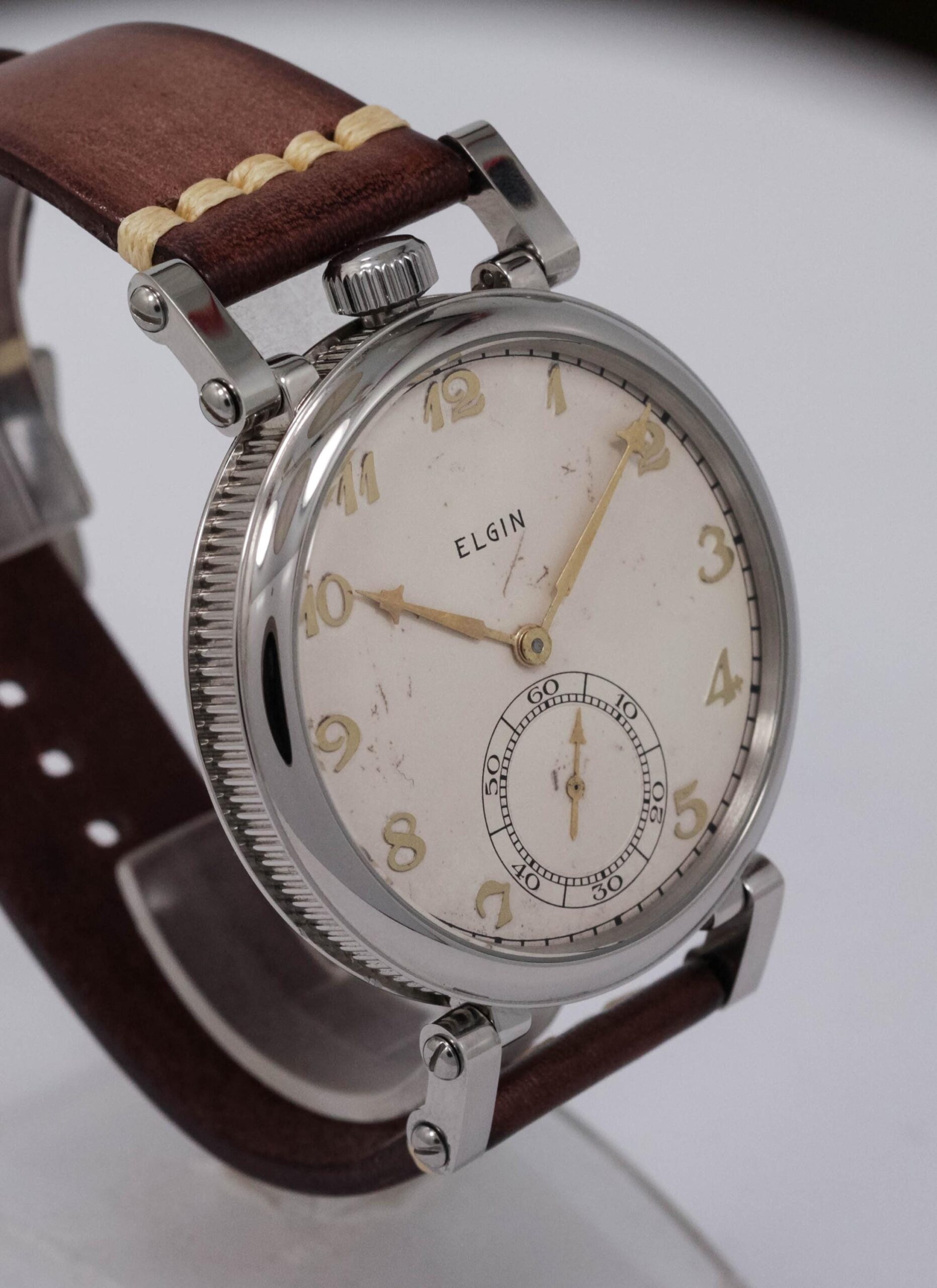 Lord Elgin 21 jewels Watch USA early 1900s marriage men's watch Mechanical Movement, Metal Dial, Steel Case, Gift for Men's - Image 3