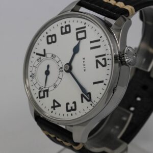 Elgin  Watch USA early 1900s marriage men's watch Mechanical Movement, Metal Dial, Steel Case, Gift for Men's
