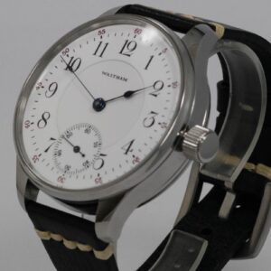American Waltham 19 jewels marriage men's watch Mechanical Movement, Enamel Dial, Steel Case, Gift for Men's