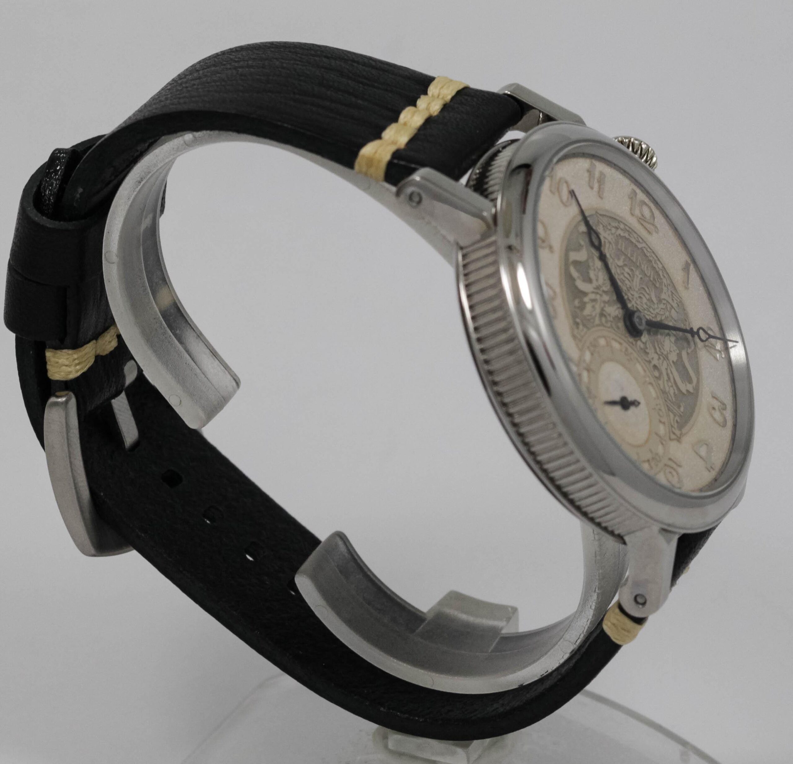 Illinois Watch USA early 1900s marriage men's watch Mechanical Movement, Metal Dial, Steel Case, Gift for Men's - Image 4