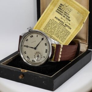 il_fullxfull.7990648067_nhmv.jpg Howard Watch USA early 1900s marriage men's watch Mechanical Movement, Metal Dial, Steel Case, Gift for Men's
