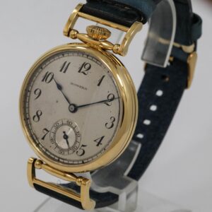 il_fullxfull.7990666615_p7ln.jpg Howard Watch USA early 1900s marriage men's watch Mechanical Movement, Enamel Dial, Steel Case, Gift for Men's