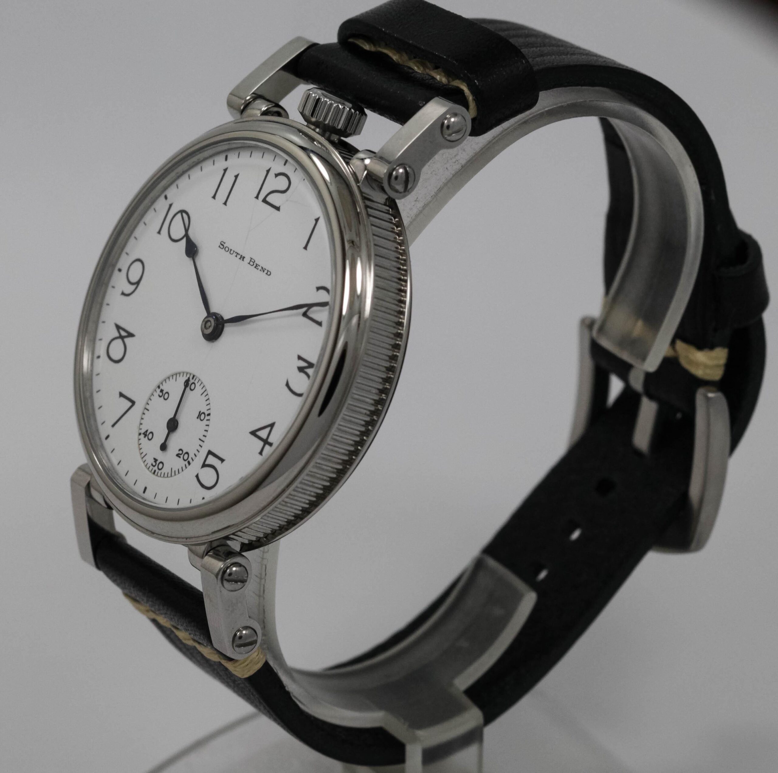 South Bend 19 jewels Watch USA early 1900s marriage men's watch Mechanical Movement, Metal Dial, Steel Case, Gift for Men's - Image 4